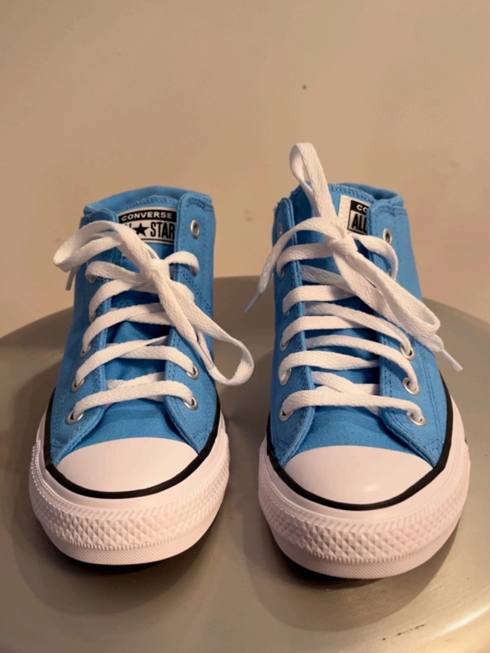 NWOT Converse Chuck Taylor All Star Blue Mid Top Sneakers Kids Size 5.5 – New - Picture 3 of 8
